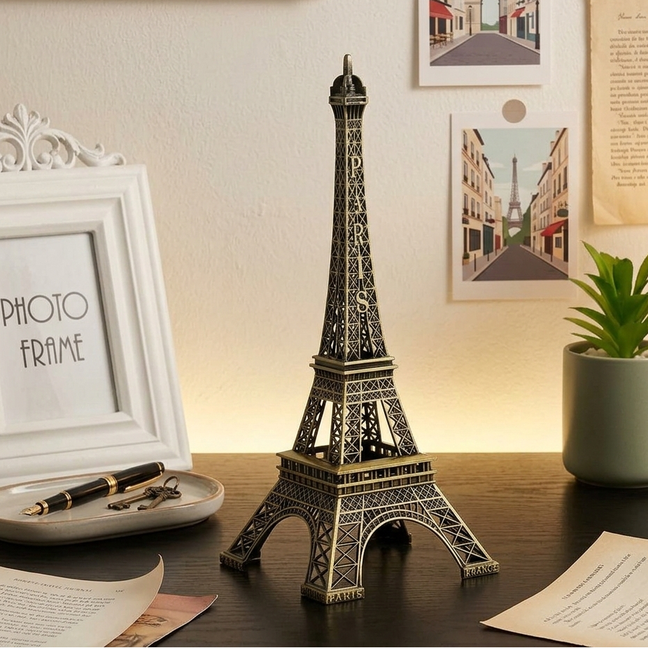 Metal Monument - Eiffel Tower for Home and Office Decor
