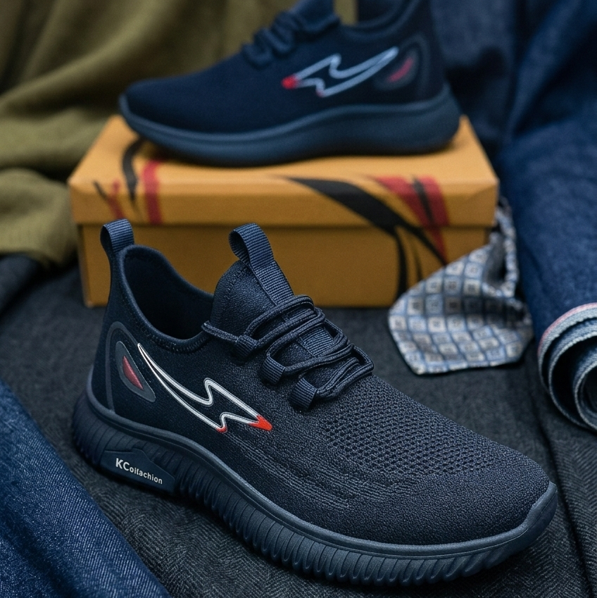 Men's Microfiber Casual Sports Shoes