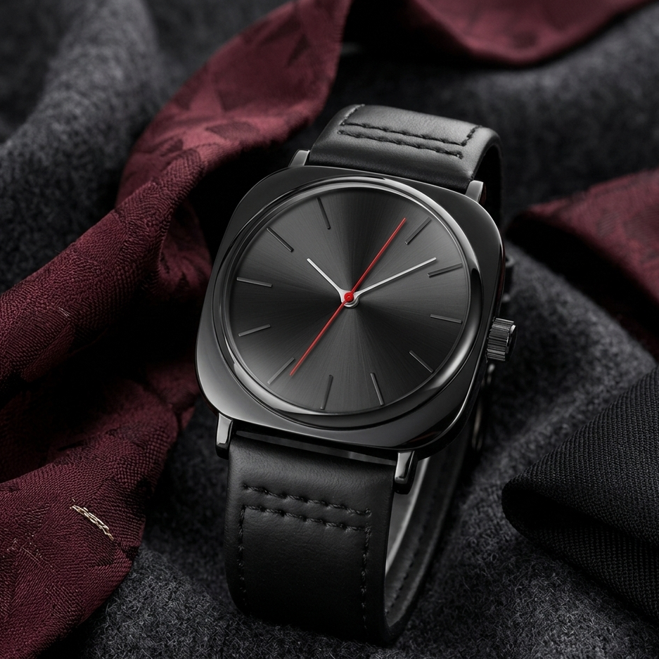 Men's Movement: Quartz, Water Resistant Watch