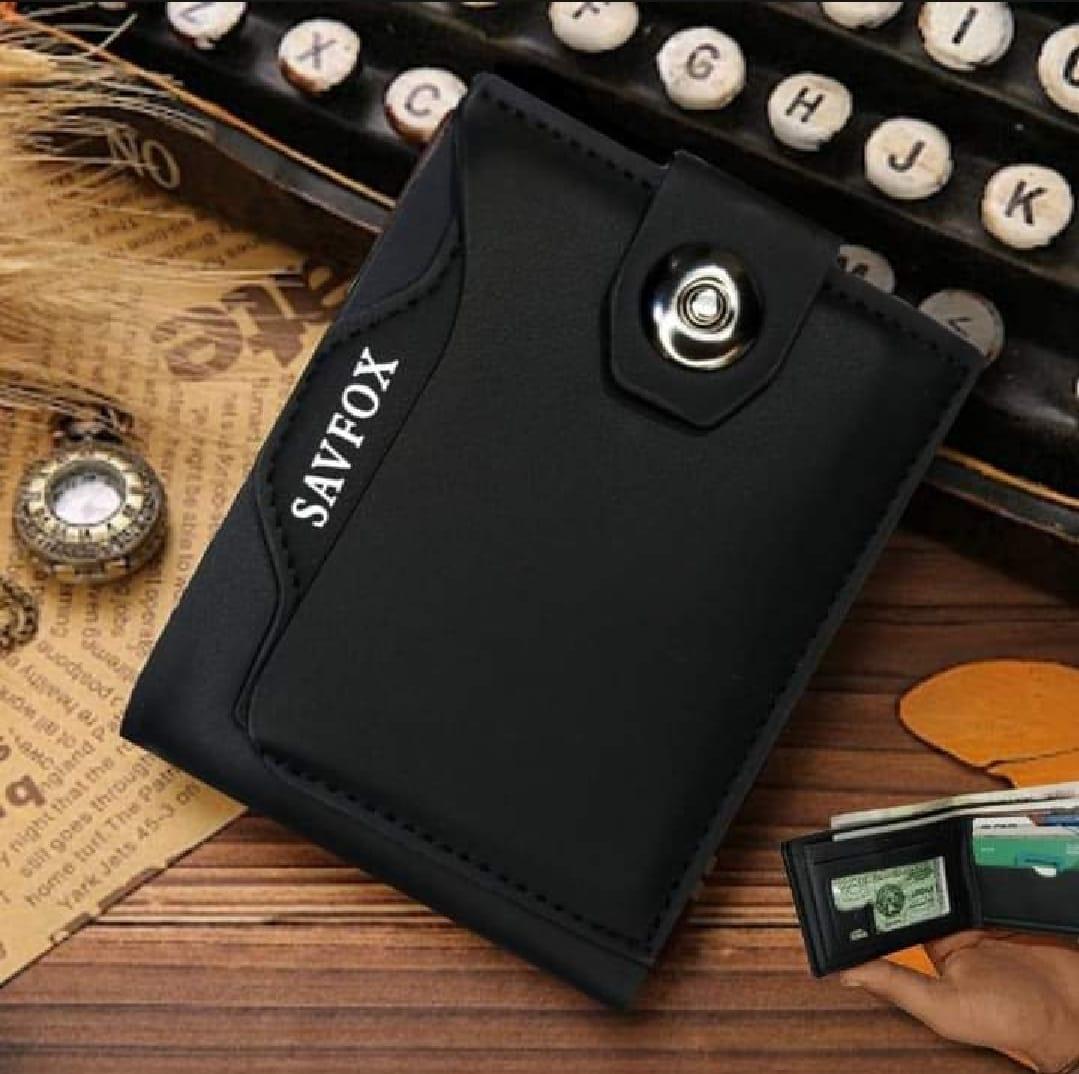 PU Leather Outlet Pocket Card Holder Wallet