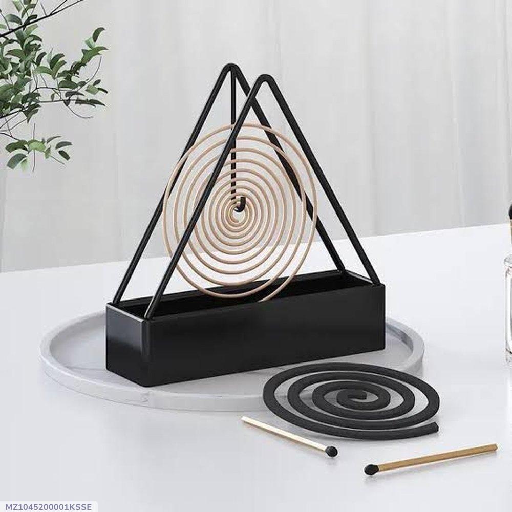 Metal Coil Incense Burner For Mosquitos-Decor