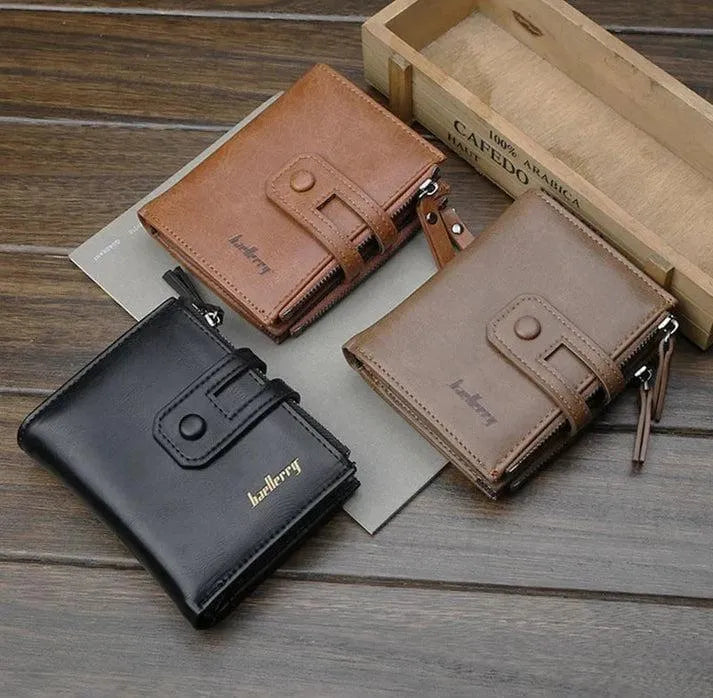 Men's Multicolor Leather Wallet