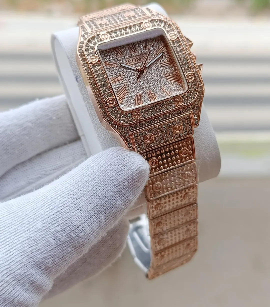 Men's Luxury Diamond Watch