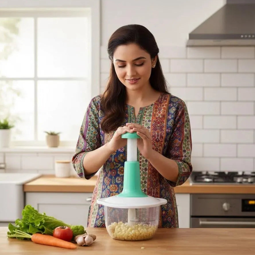 Hand Press Vegetable Chopper