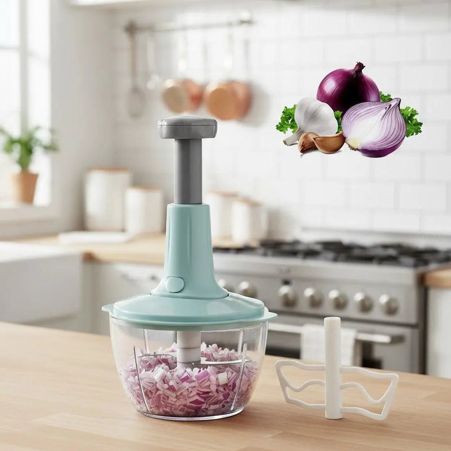 Hand Press Vegetable Chopper