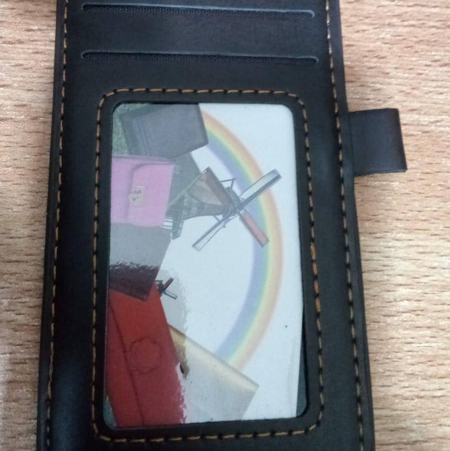 Men Spacious Leather Wallet