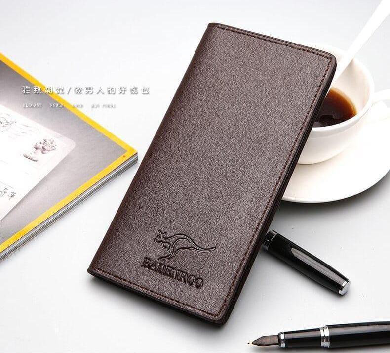 Men's Leather Bi-Fold Wallet